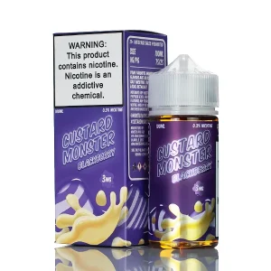 Custard Monster – Blackberry Custard – 100ml