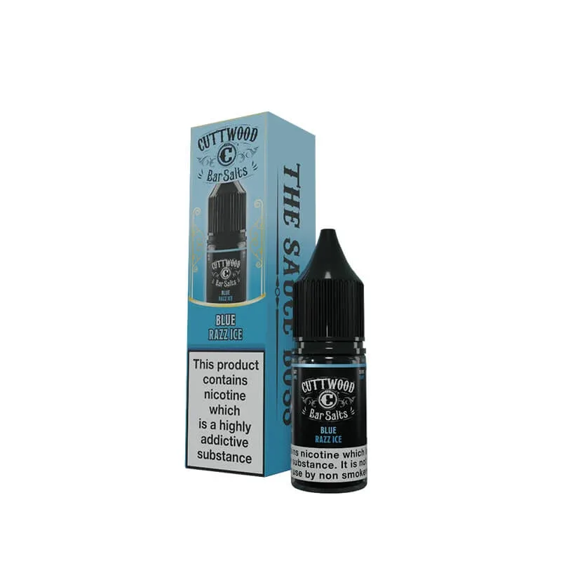 Cuttwood Bar Salts Blue Razz Ice 10ml Nic Salt E-Liquid - Image 2