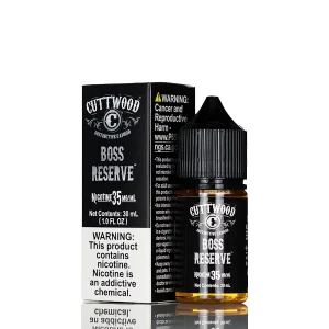 Cuttwood Salt Nic – Boss Reserve – 30ml