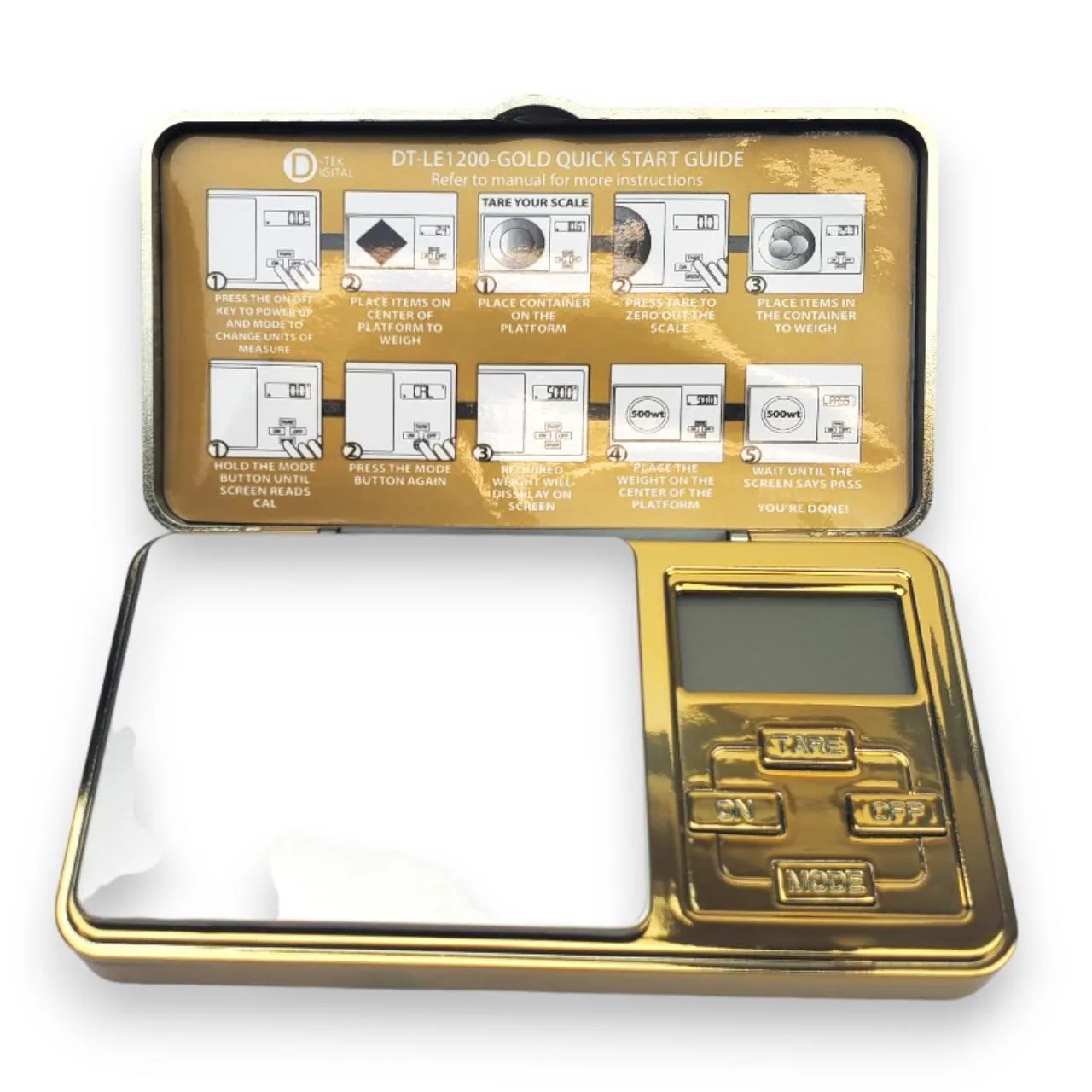 D-TEK DIGITAL SCALE – 1200G