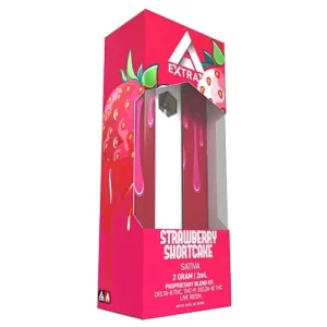 Delta Extrax - Strawberry Shortcake Sativa - LR Disposable Vape