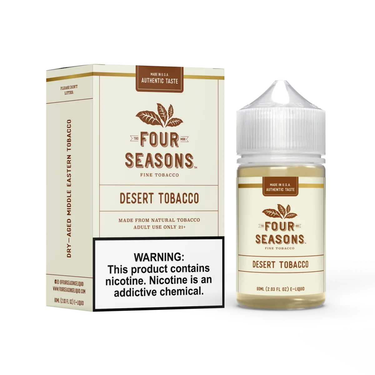 Desert Tobacco Four Seasons 60mL