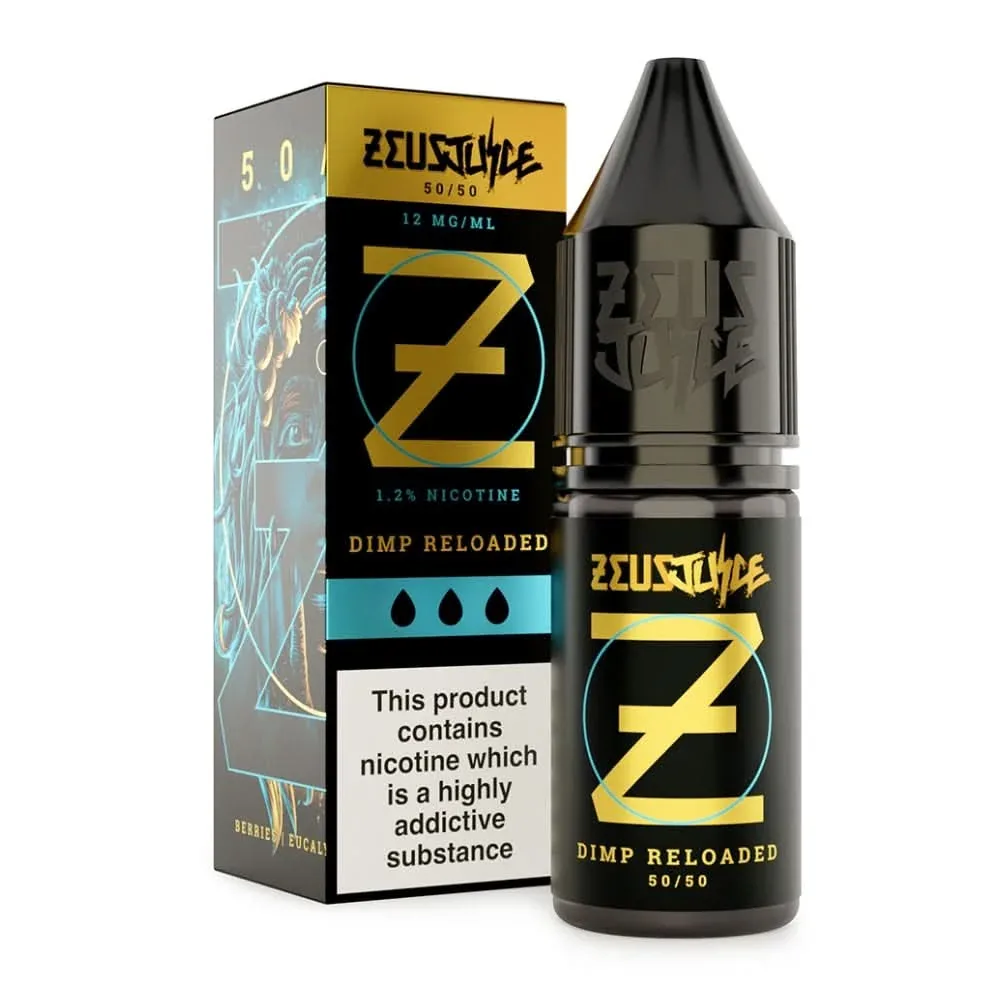 Dimp Reloaded E-Liquid 50/50 Series by Zeus Juice (10ml)