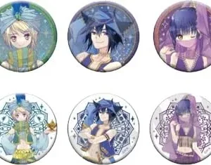 Doctors Shugo Chara Arabian Tin Badge Collection Complete Set Japan