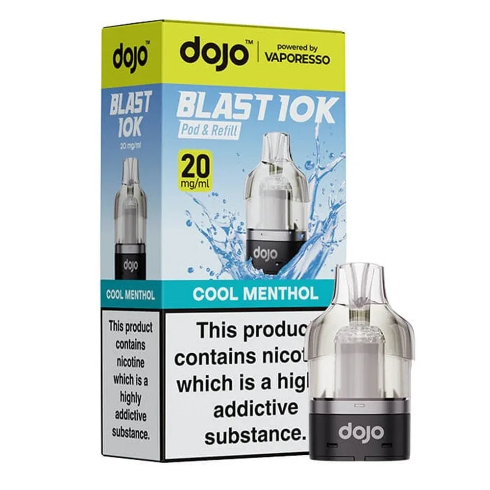 Dojo Blast 10K Cool Menthol Prefilled Pods