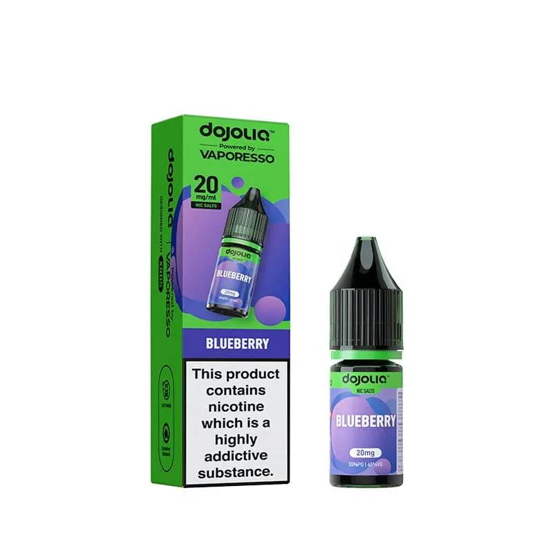 DojoLiq Blueberry 10ml Nic Salt E-Liquid by Vaporesso - Image 2