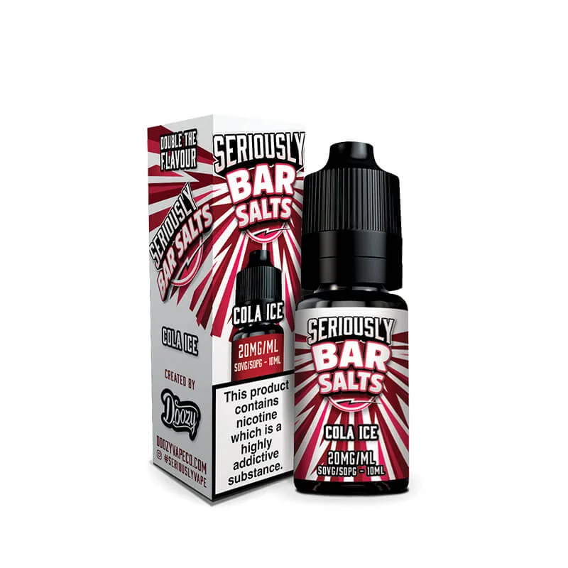 Doozy Vape Co Seriously Bar Salts Cola Ice 10ml - Image 2