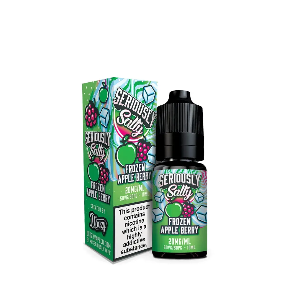 Doozy Vape Co Seriously Salty Frozen Apple Berry Nic Salt E-Liquid - Image 2