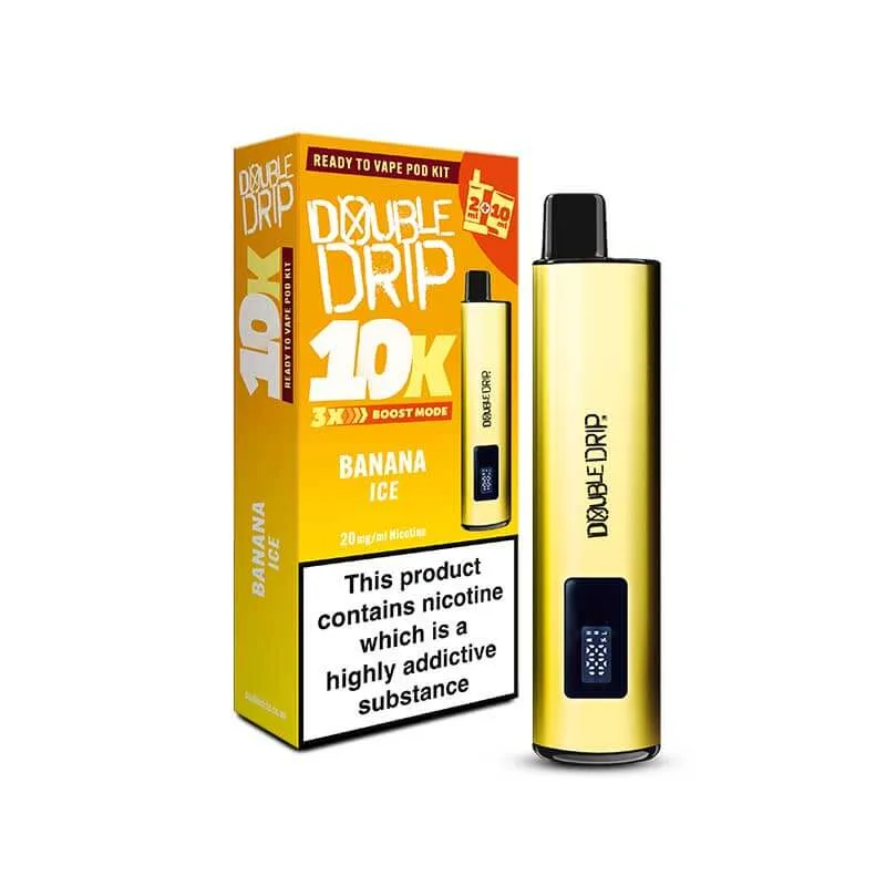 Double Drip 10k Prefilled Pod Vape Kit - Image 2