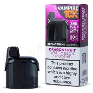Dragon Fruit Watermelon Smoothie Vampire Vape 10K Refill Pod
