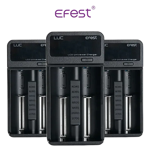 Efest LUC V2 LCD Screen Type-C USB Charger