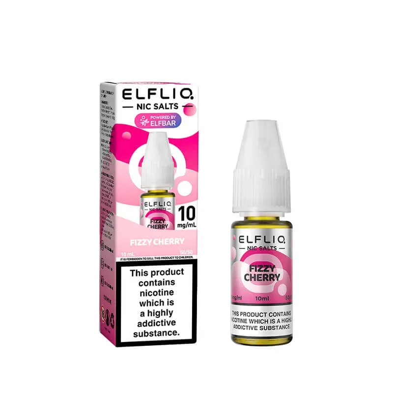 Elf Bar ElfLiq Fizzy Cherry Nic Salt E-Liquid - Image 2