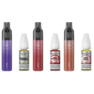 Elf Bar EV5000 Refillable Kit + Elfliq Nic Salt 10ml