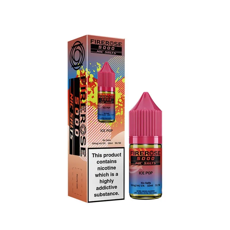Elux Firerose 5000 Ice Pop 10ml Nic Salt E-Liquid - Image 2