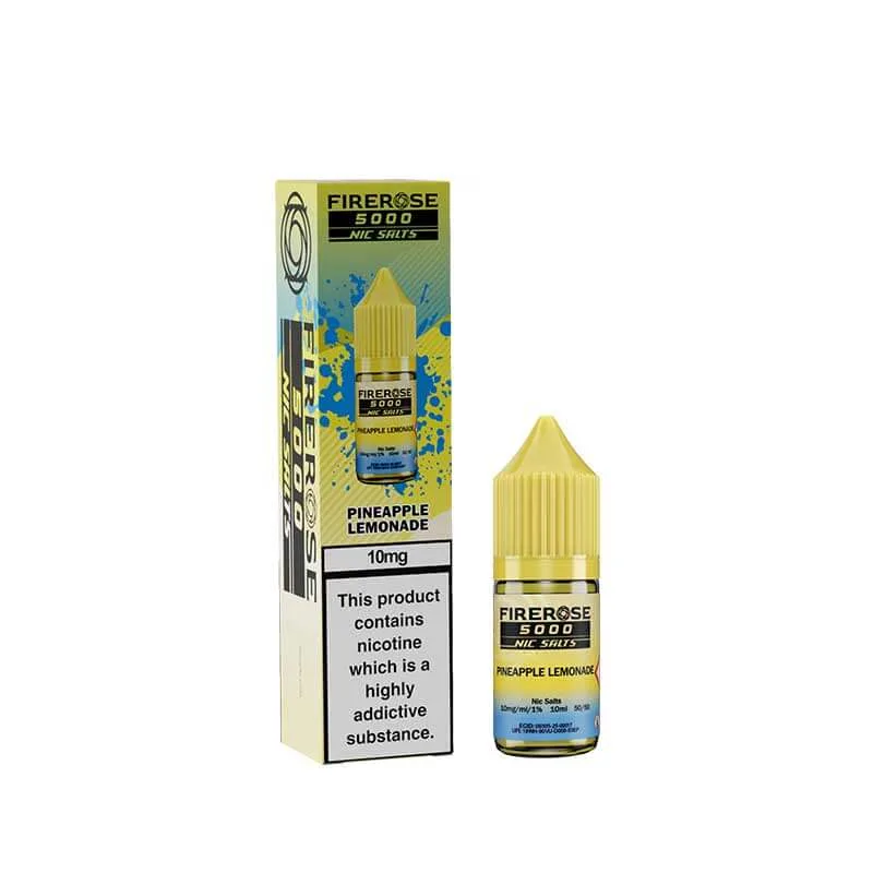 Elux Firerose 5000 Pineapple Lemonade 10ml Nic Salt E-Liquid