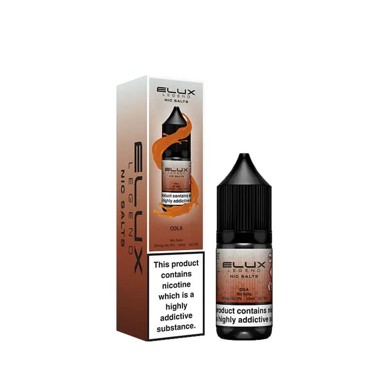 Elux Legend Cola Nic Salt E-Liquid 10ml - Image 2