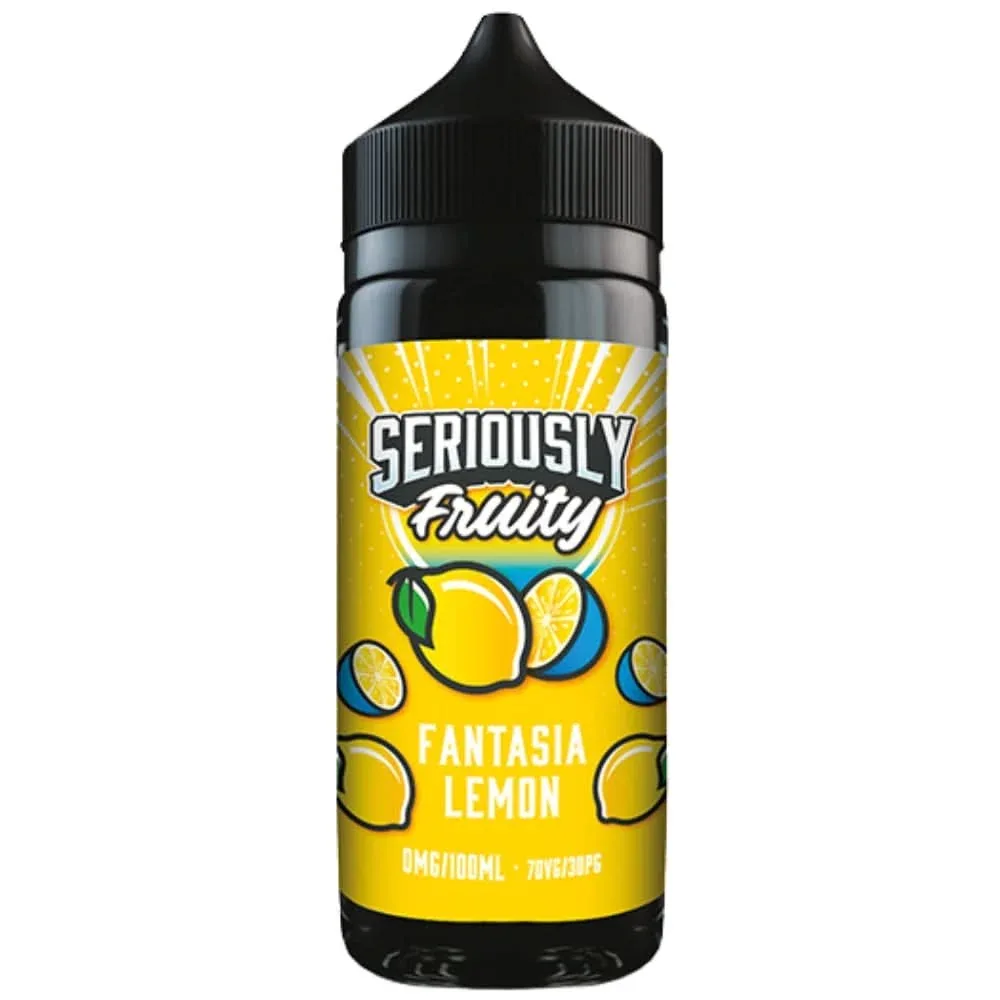 Fantasia Lemon Shortfill E-Liquid Seriously Fruity Series by Doozy Vape Co (100ml)
