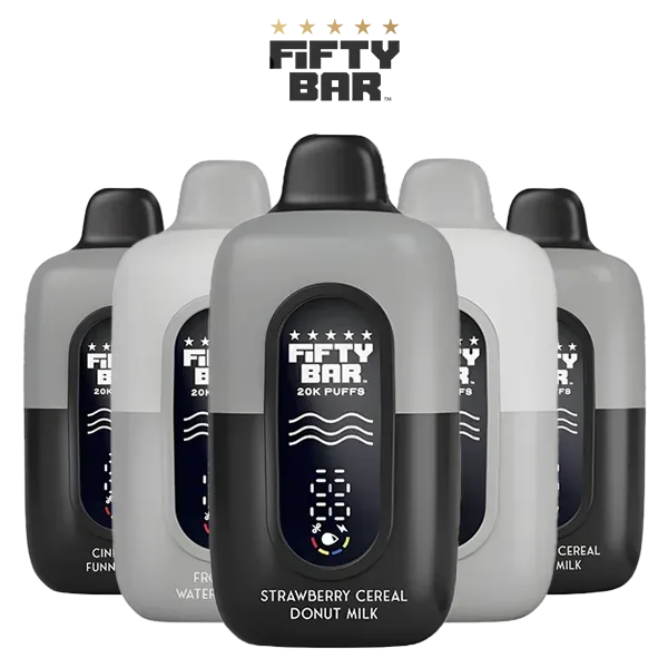 Fifty Bar Silver 2% 20K Disposable Vape