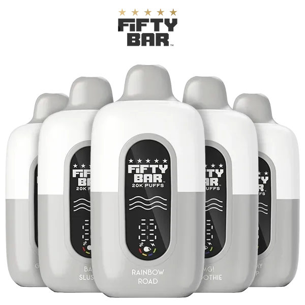 Fifty Bar White Series 20K Disposable Vape