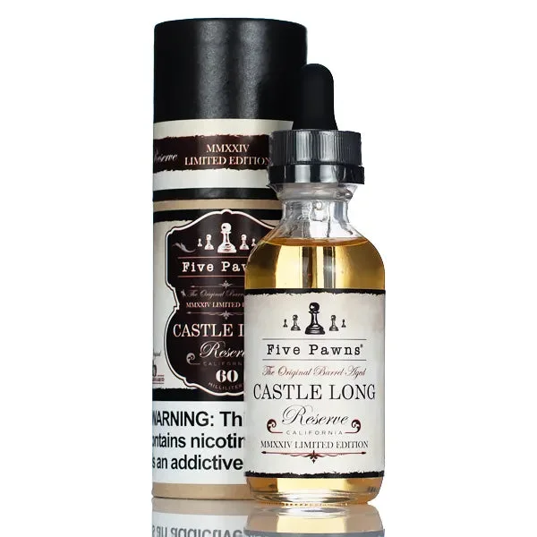 Five Pawns E-Liquid – Castle Long Reserve – 60ml