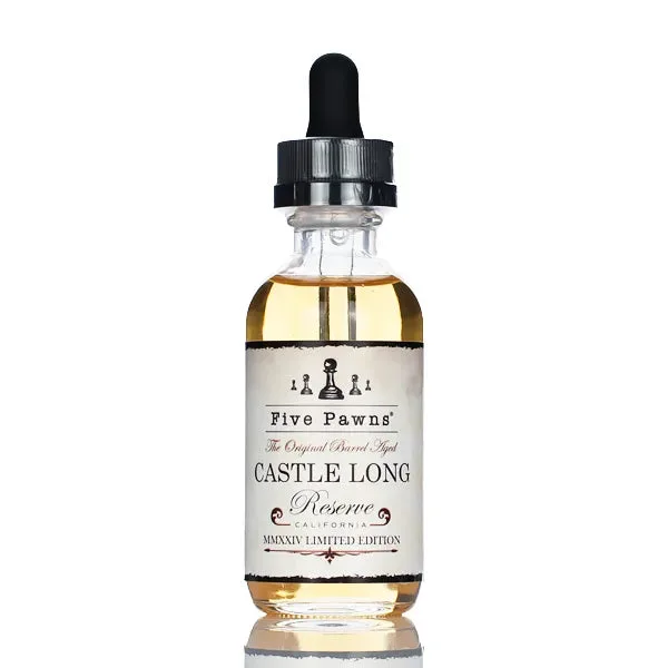 Five Pawns E-Liquid – Castle Long Reserve – 60ml - Image 2