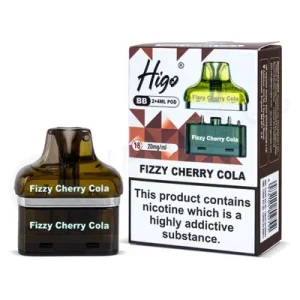 Fizzy Cherry Cola Higo BB 4000 Refill Pods