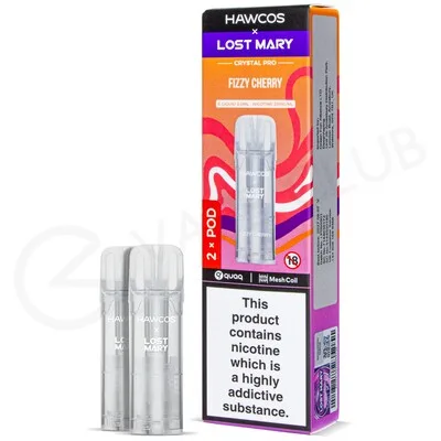 Fizzy Cherry Hawcos x Lost Mary Crystal Pro Prefilled Pods