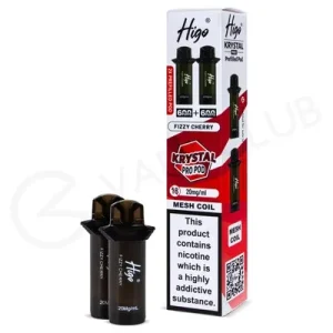 Fizzy Cherry Higo Krystal Pro 600 Prefilled Pods