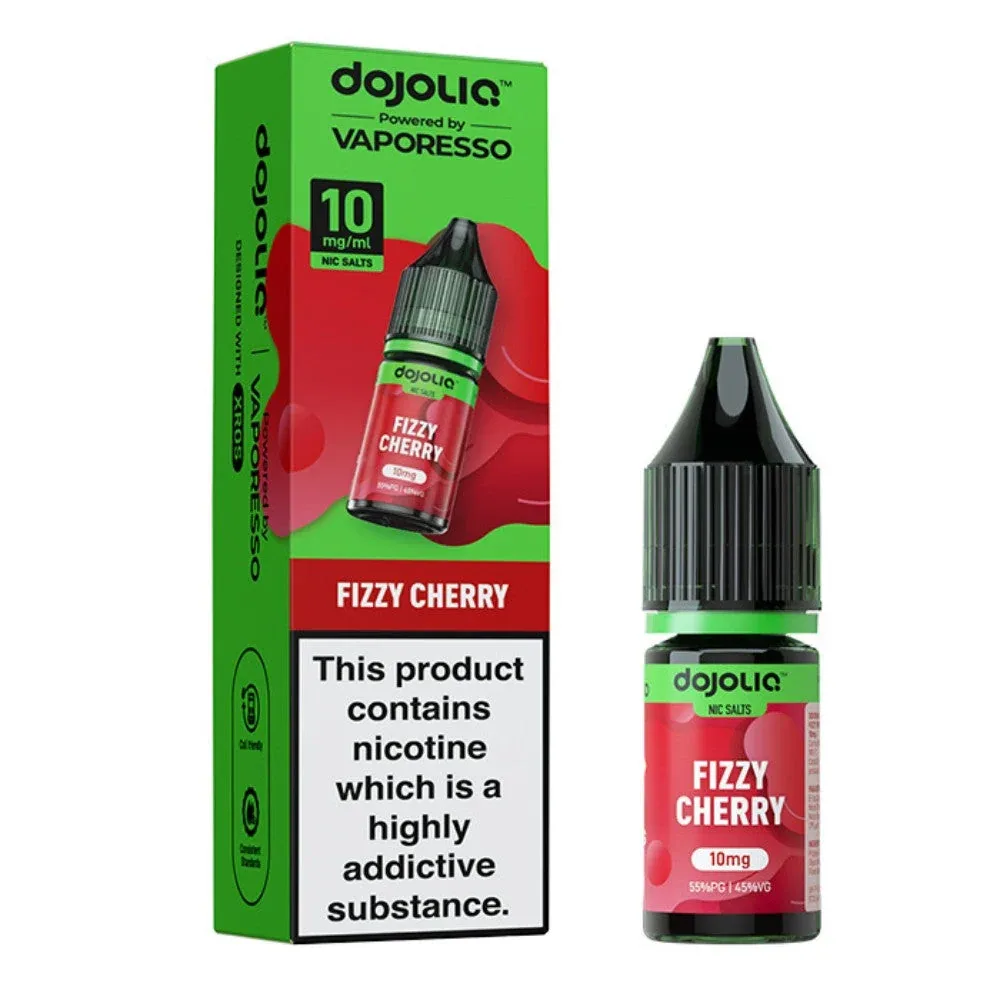 Fizzy Cherry Nic Salt E-Liquid by Dojoliq (10ml)