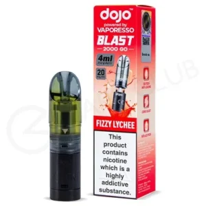 Fizzy Lychee Dojo Blast 2000 Go Refill Pod
