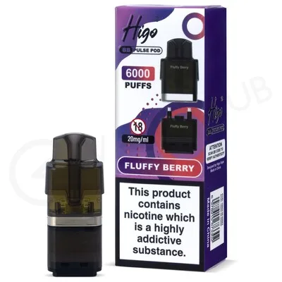 Fluffy Berry Higo BB Pulse 6000 Refill Pod