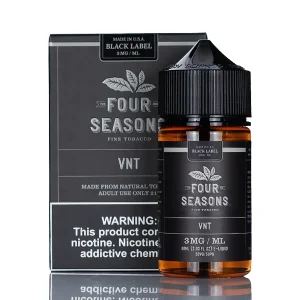 Four Seasons E-liquids – Black Label – VNT – 60ml