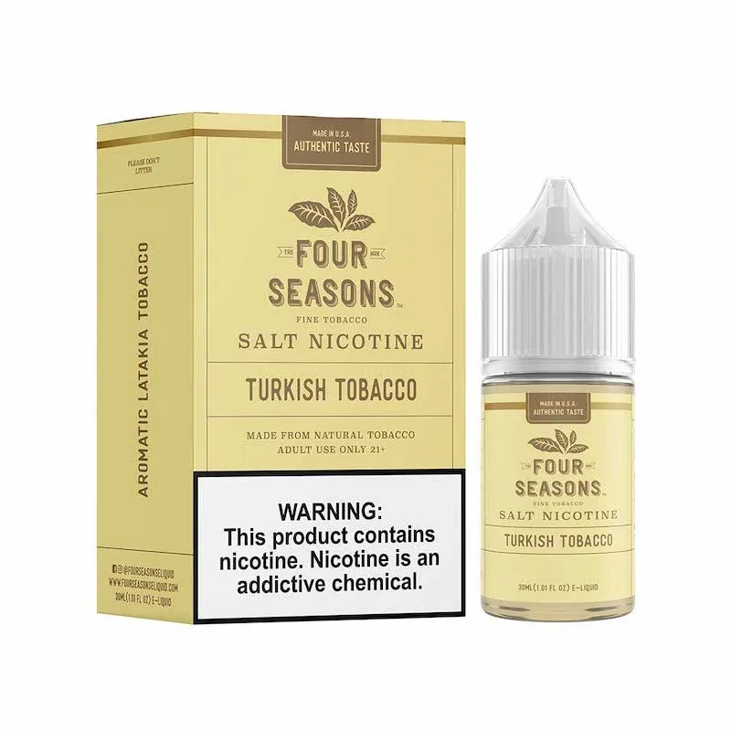 Four Seasons Salts - Turkish Tobacco