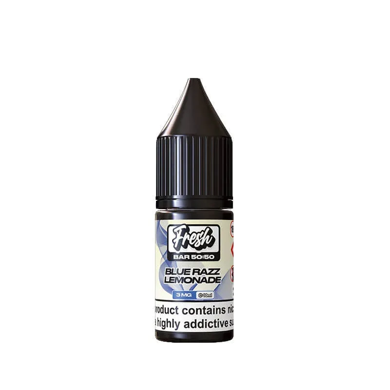 Fresh Bar 50/50 Blue Razz Lemonade 10ml E-Liquid By Pukka Juice - Image 2