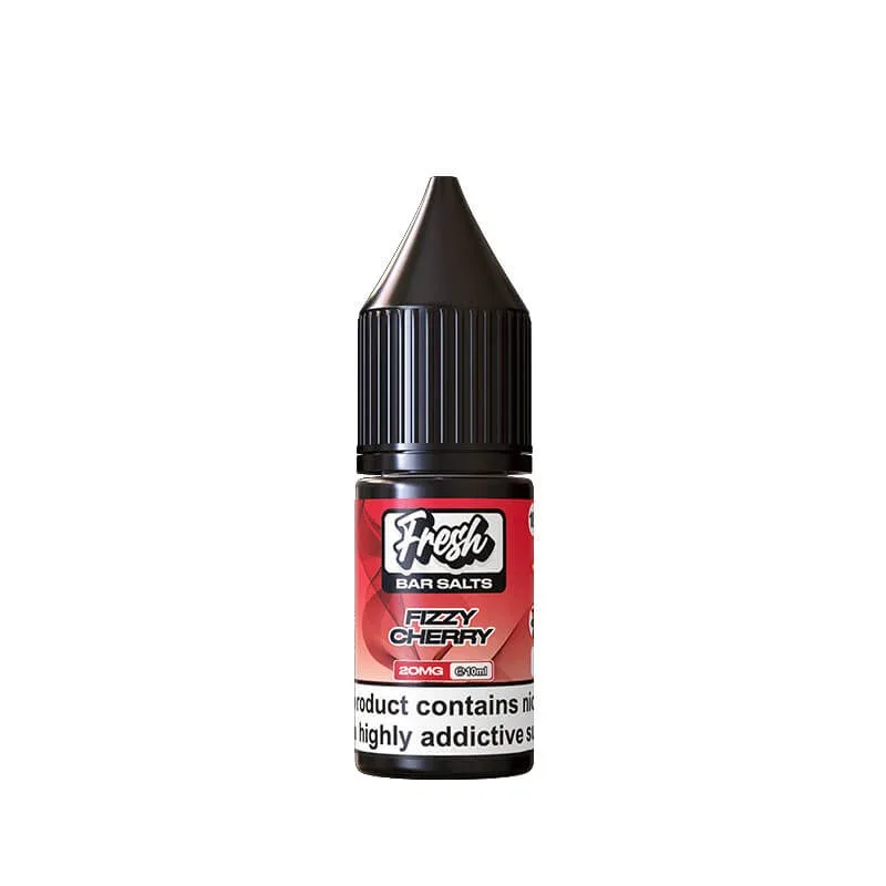 Fresh Bar Salts Fizzy Cherry 10ml Nic Salt E-Liquid By Pukka Juice - Image 2