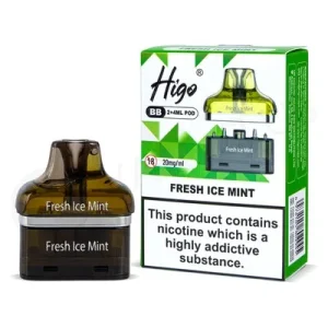 Fresh Ice Mint Higo BB 4000 Refill Pods