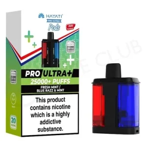 Fresh Mint & Blue Razz & Mint Hayati Pro Ultra Plus Refill Pod