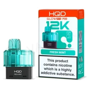 Fresh Mint HQD Glow Pro 12K Refill Pod