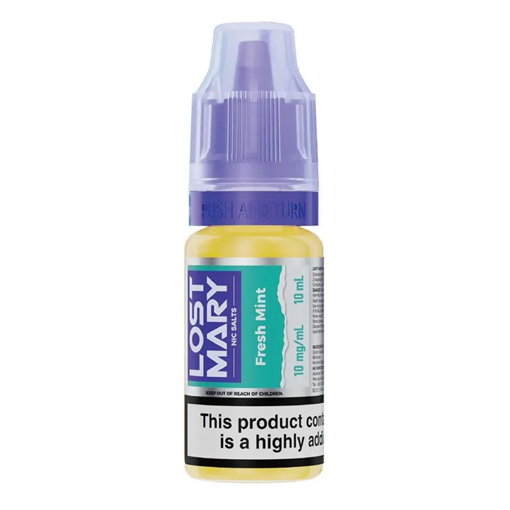 Fresh Mint Nic Salt E-Liquid by Lost Mary (10ml)