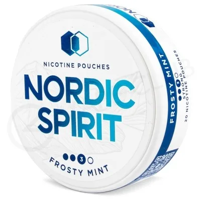 Frosty Mint Nicotine Pouches by Nordic Spirit - Image 2