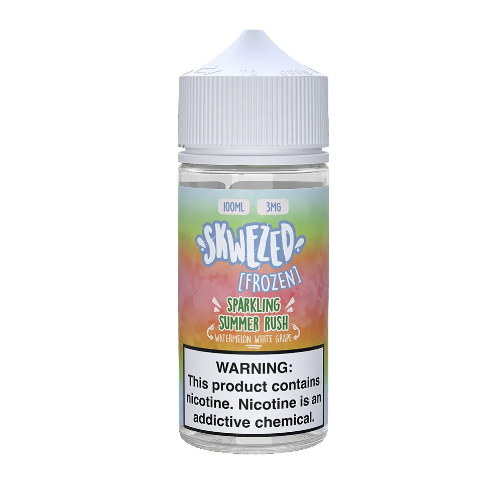 Frozen Sparkling Summer Rush (Watermelon White Grape Ice) by Skwezed 100ml