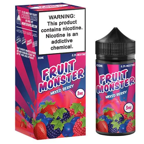 Fruit Monster eJuice Synthetic - Mixed Berry