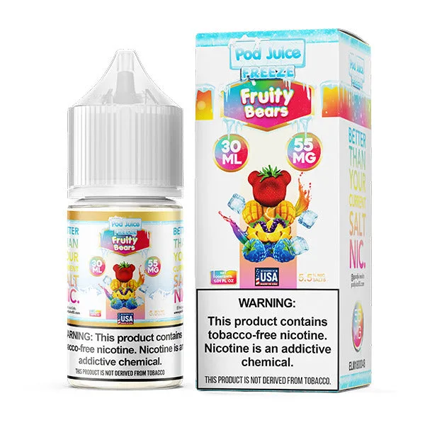 Fruity Bears Freeze by Pod Juice TFN Salts 30mL