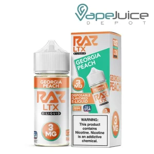Georgia Peach Pod Juice x RAZ LTX 100ml