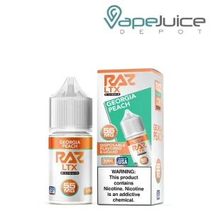 Georgia Peach Pod Juice x RAZ LTX Salt 30ml