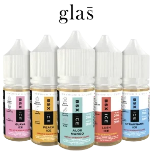 Glas BSX ICE Series Salt E-Liquid – 30mL