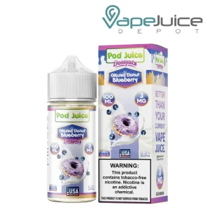 Glazed Donut Blueberry Pod Juice TFN 100ml