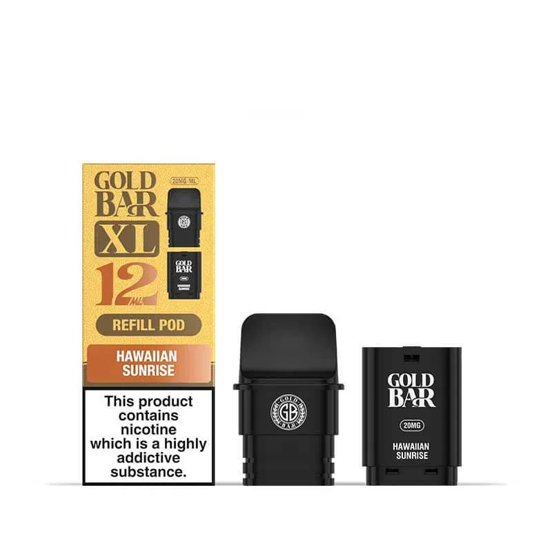 Gold Bar XL Hawaiian Sunrise Prefilled Pod + Refill
