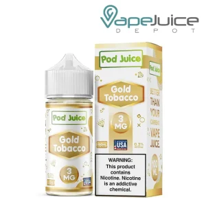 Gold Tobacco Pod Juice eLiquid 100ml