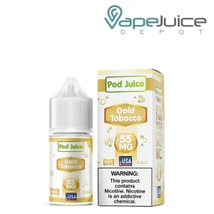 Gold Tobacco Pod Juice Salt 30ml